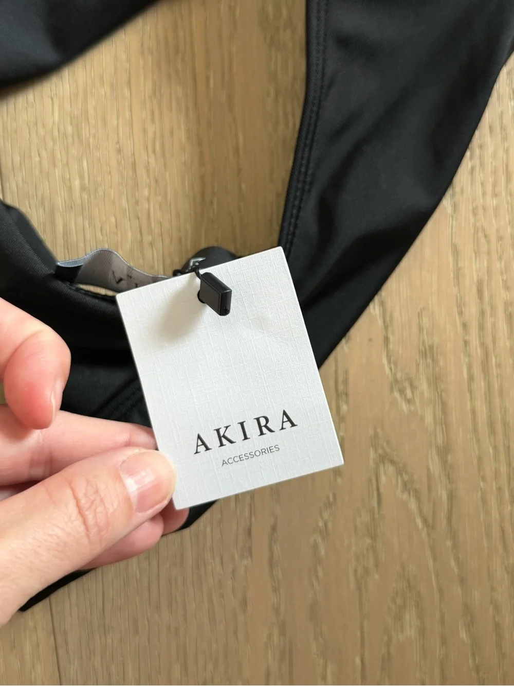 AKIRA TO THE YACHT Black One Piece Swimsuit
